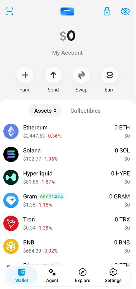 Ustarcoin Wallet Ustarcoin Support screen